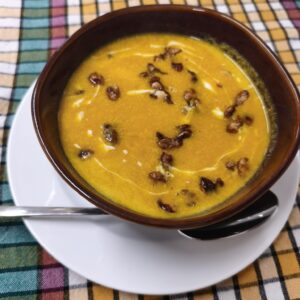 Cremige Kürbissuppe